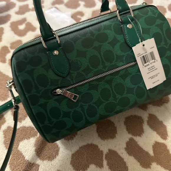 Coach Bright Jade regular size Rowan - Picture 2 of 3